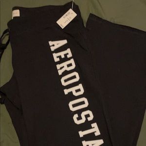 NWT black Aeropostale sweatpants